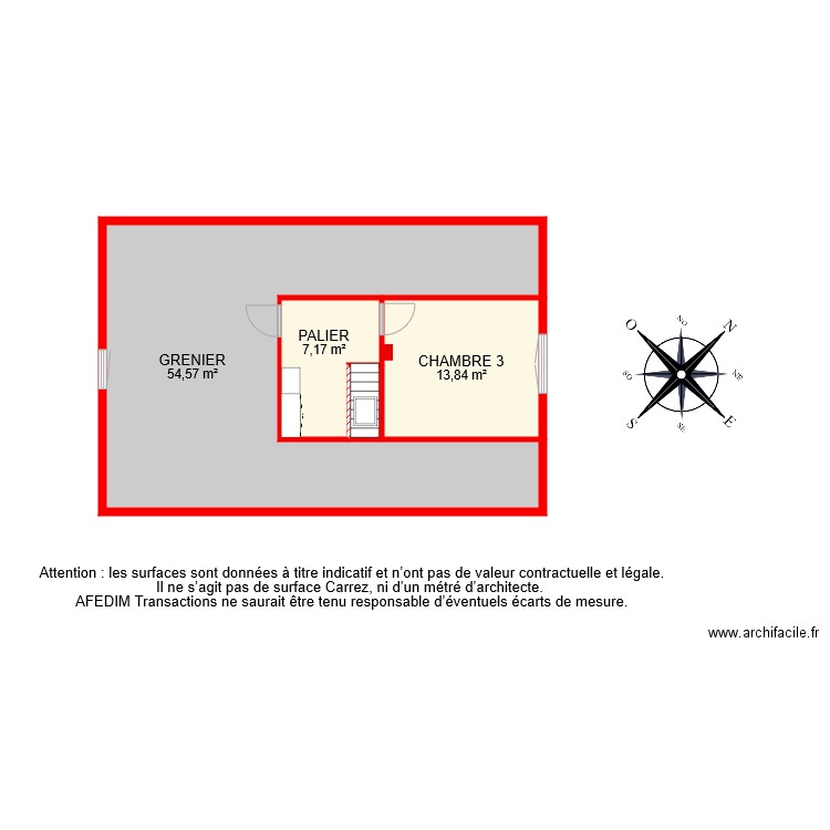 BI 7587 ETAGE. Plan de 0 pièce et 0 m2