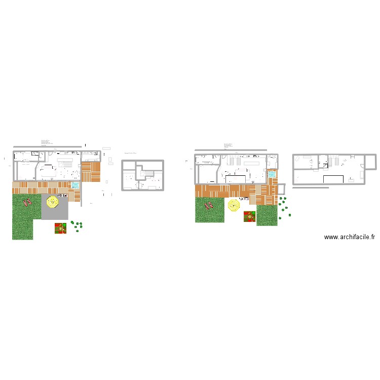 Plan mars 26H RB. Plan de 14 pièces et 432 m2