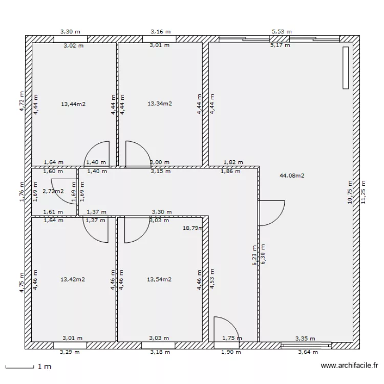 Maison_deminiveau. Plan de Maison_deminiveau. Plan de