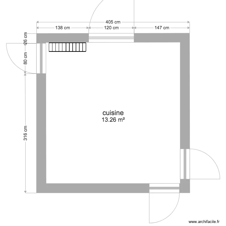 cuisine. Plan de cuisine. Plan de