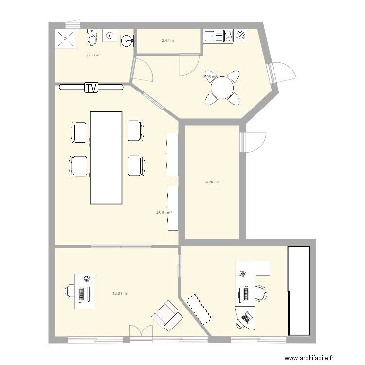 LOCAL CHATEAU D OLONNE. Plan de 0 pièce et 0 m2