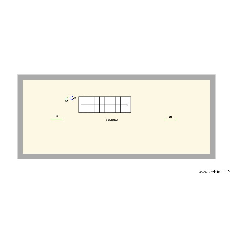 Grenier Soenen Coulon Nelly. Plan de 0 pièce et 0 m2