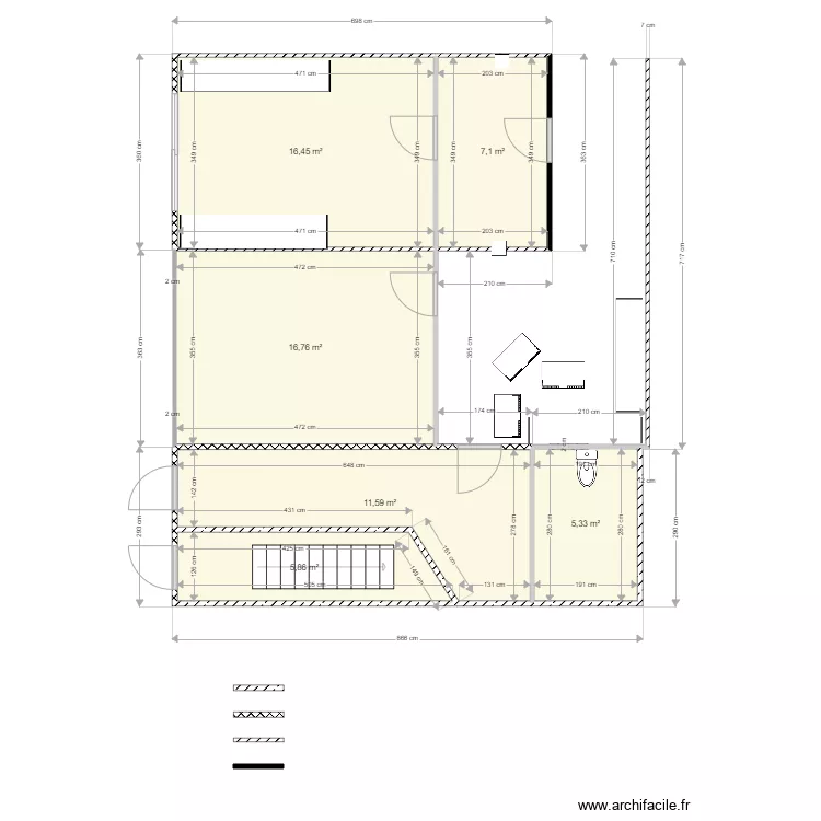 Pr&eacute;pa plumier HAD hyp 2. Plan de 