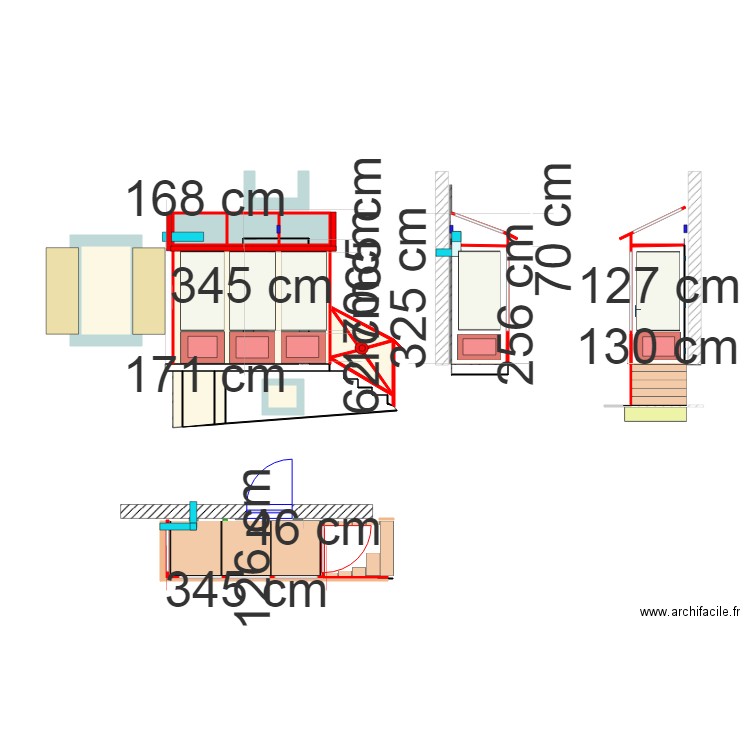 vérenda montricher . Plan de 0 pièce et 0 m2