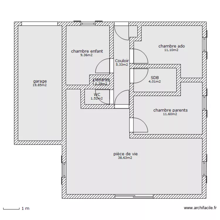 projet petit terrain. Plan de projet petit terrain. Plan de