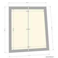 projet n1 plan vue de dessus toiture r&eacute;nov&eacute;