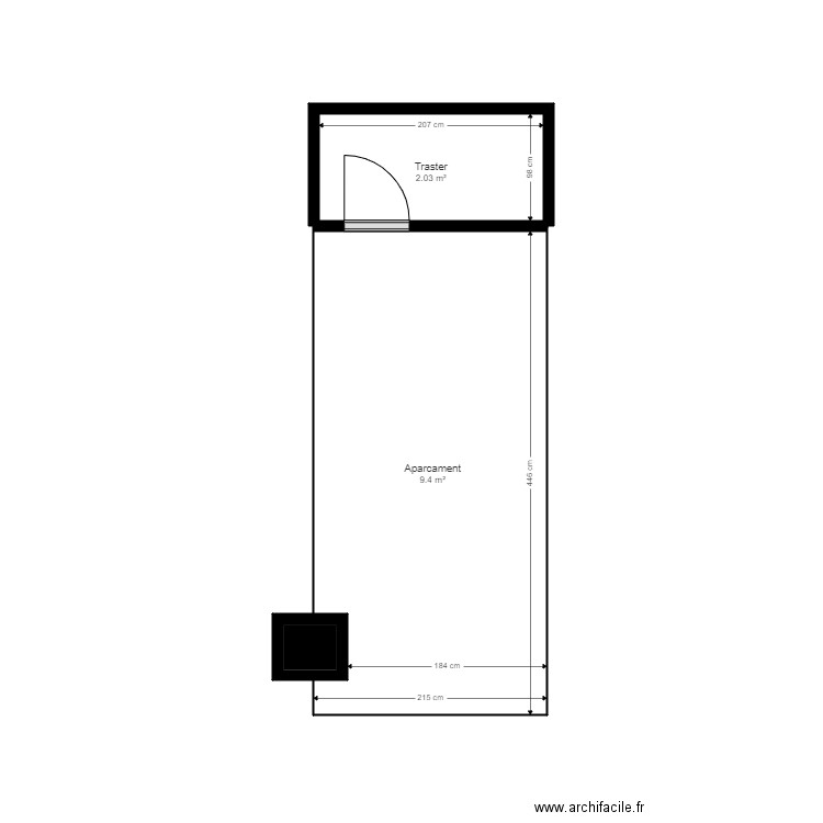 ED ANDROMEDA 3 4 ENCAMP. Plan de 12 pièces et 72 m2