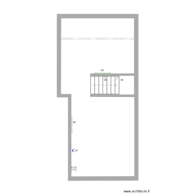 romain cave. Plan de 0 pièce et 0 m2