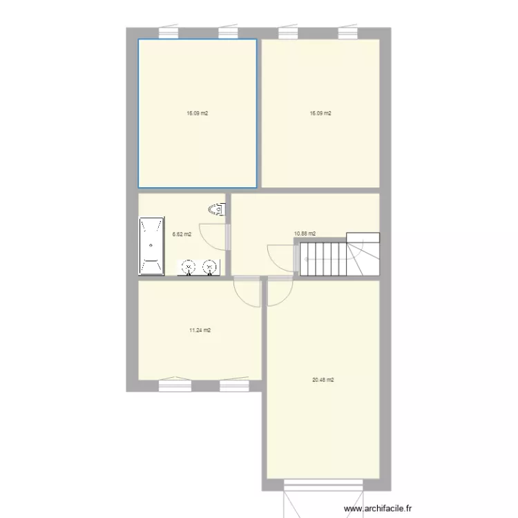 maison. Plan de maison. Plan de