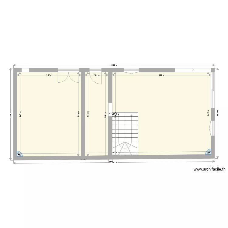 maison. Plan de maison. Plan de