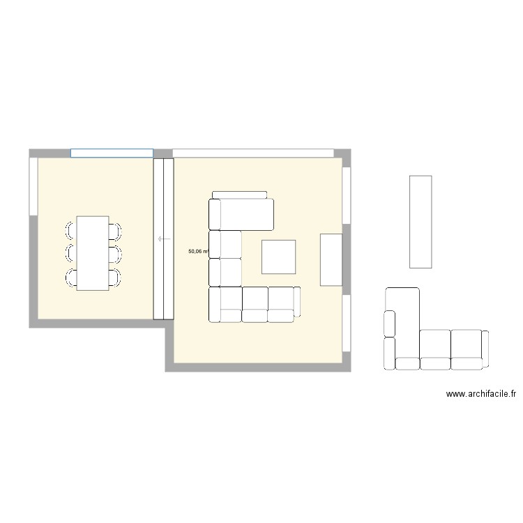 canape1. Plan de 0 pièce et 0 m2