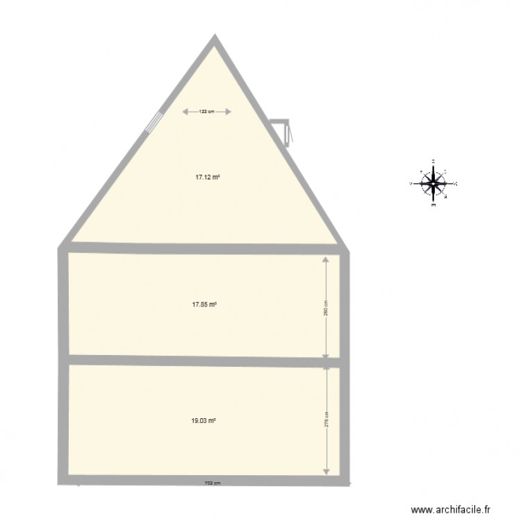 Facade avant travaux. Plan de 0 pièce et 0 m2