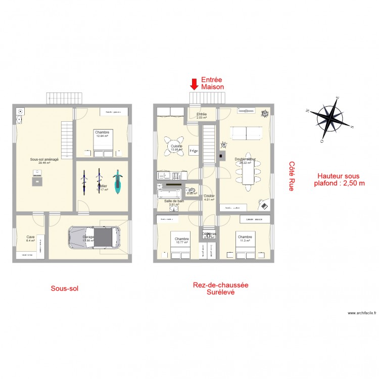 THOMASSIN. Plan de 0 pièce et 0 m2