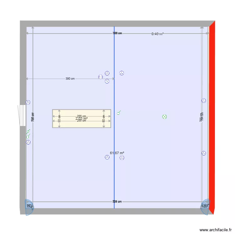 Combles Rion . Plan de 