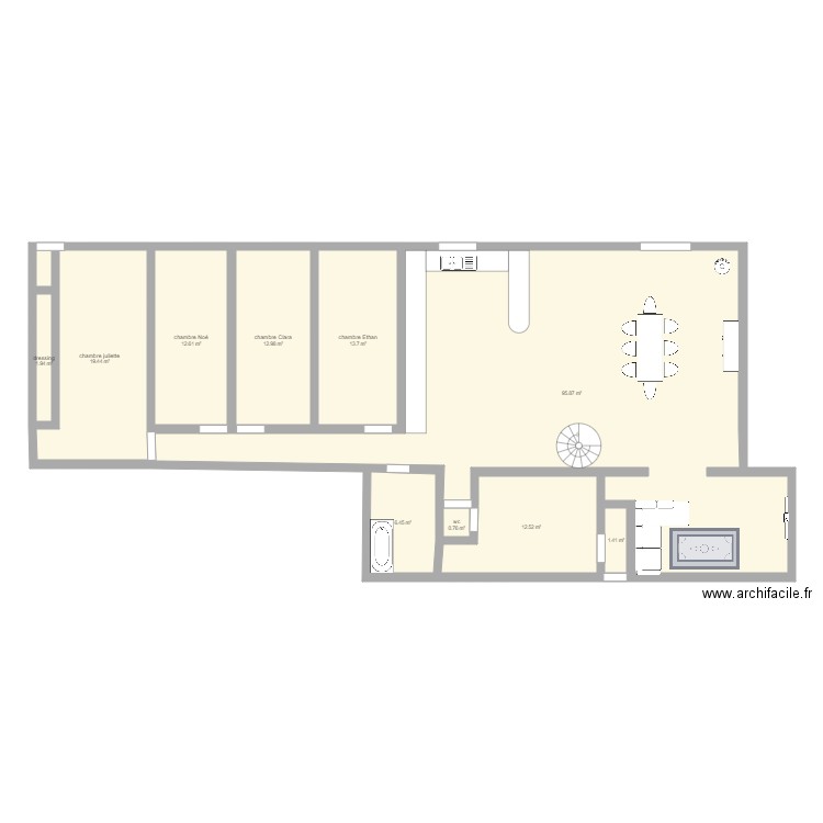 maison bas 2. Plan de 0 pièce et 0 m2