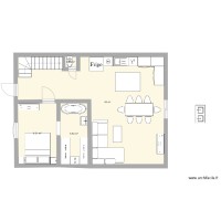 plan de maison 60m2 avec etage