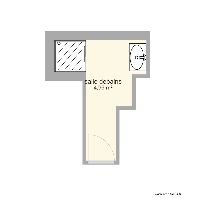 CHATAUR. Plan de 0 pièce et 0 m2