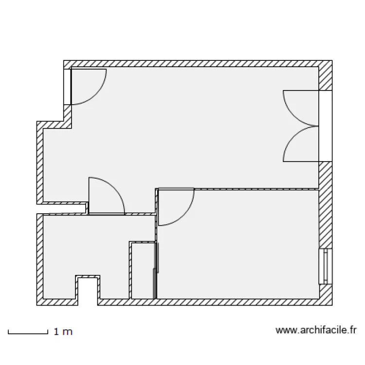 Cl&eacute;oph&eacute;e - Vierge. Plan de 