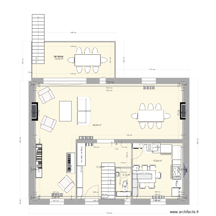 maison vince. Plan de 0 pièce et 0 m2
