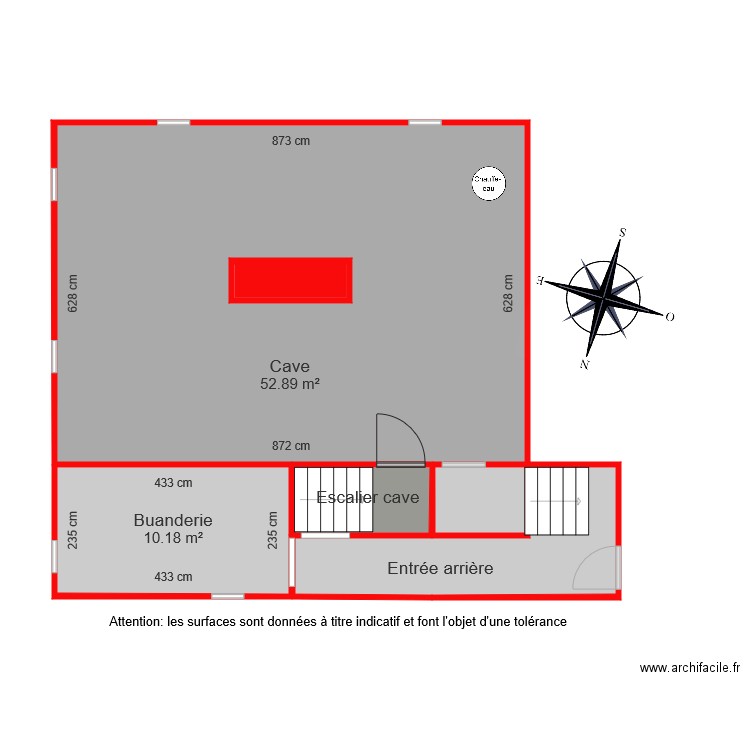 BI 5696 cave cotée. Plan de 0 pièce et 0 m2