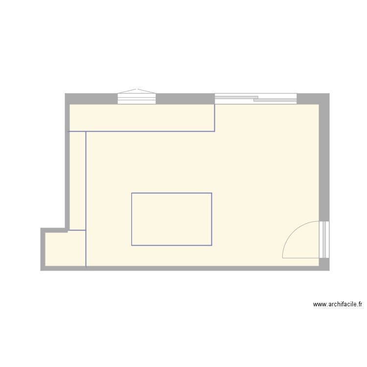 Plan futur souhaité. Plan de 0 pièce et 0 m2