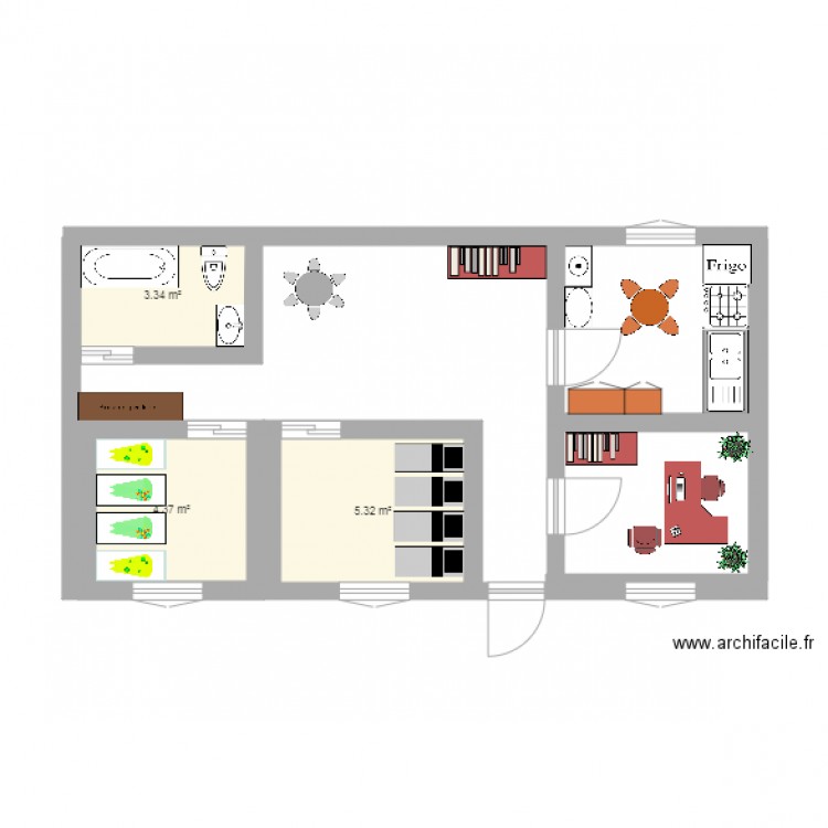 Plan1. Plan de 0 pièce et 0 m2