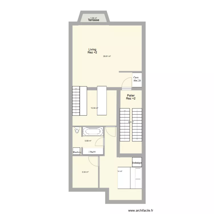 Marie Jos&eacute; Rez2 New3. Plan de 0 pièce et 0 m2