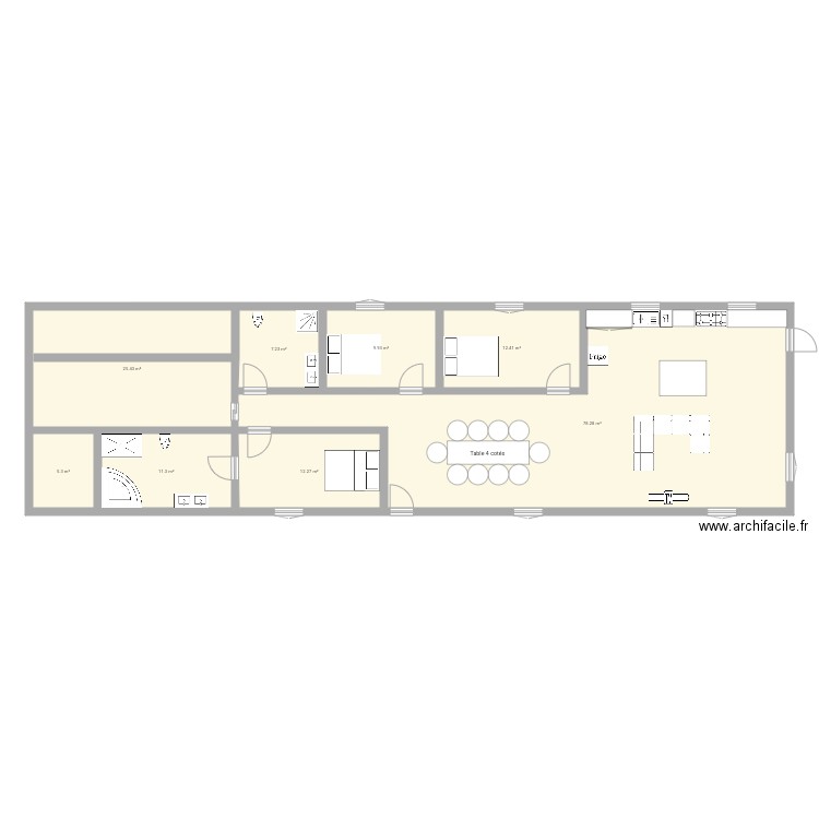 Maison . Plan de 0 pièce et 0 m2