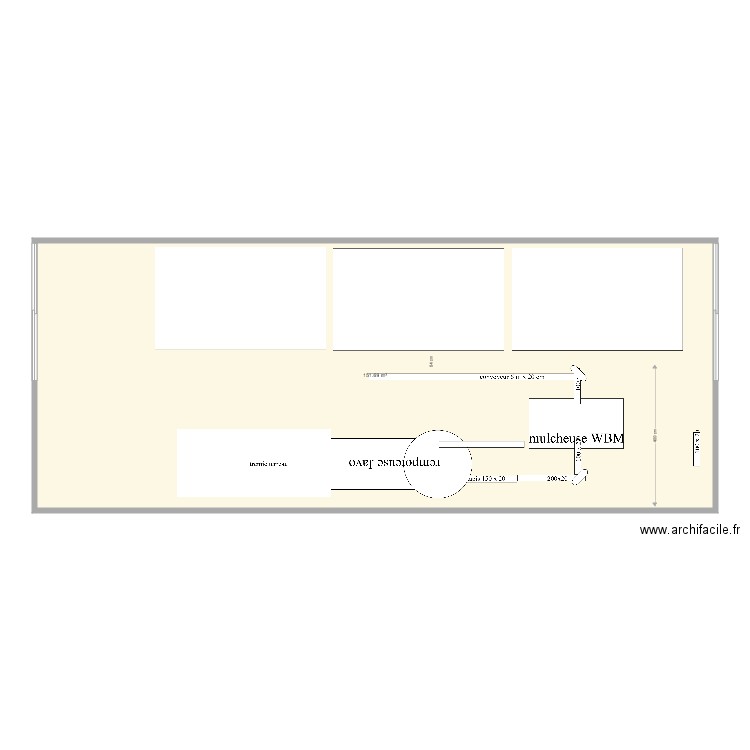kercoadou v2. Plan de 0 pièce et 0 m2