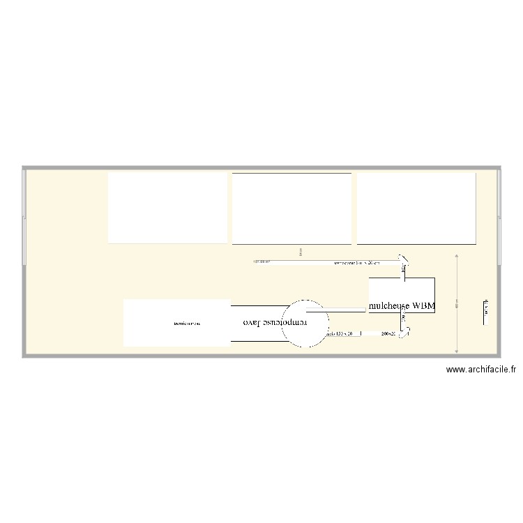 kercoadou v2. Plan de 0 pièce et 0 m2