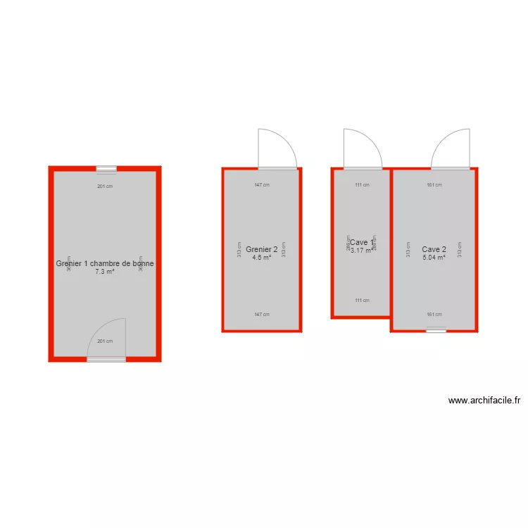 BI 5837 Annexes c&ocirc;t&eacute;es. Plan de 