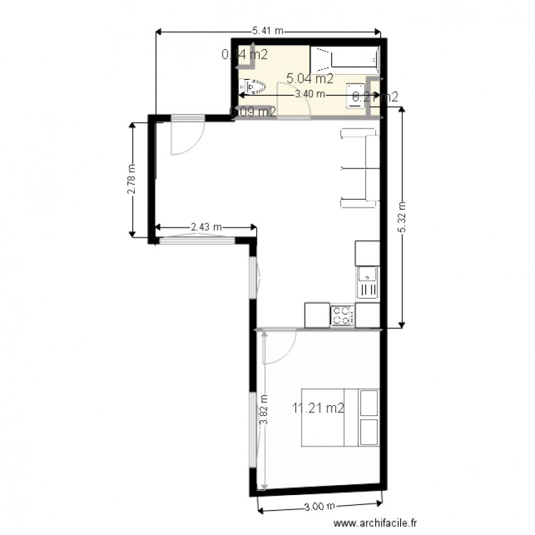 new Lot 103 baignoire. Plan de 0 pièce et 0 m2