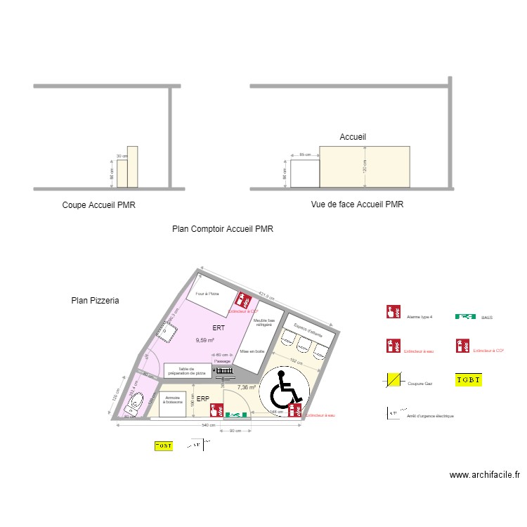 pizzeria Royat 2. Plan de 0 pièce et 0 m2