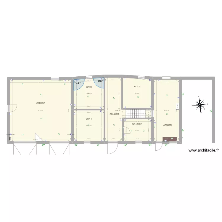 D&eacute;pendances01elec. Plan de 