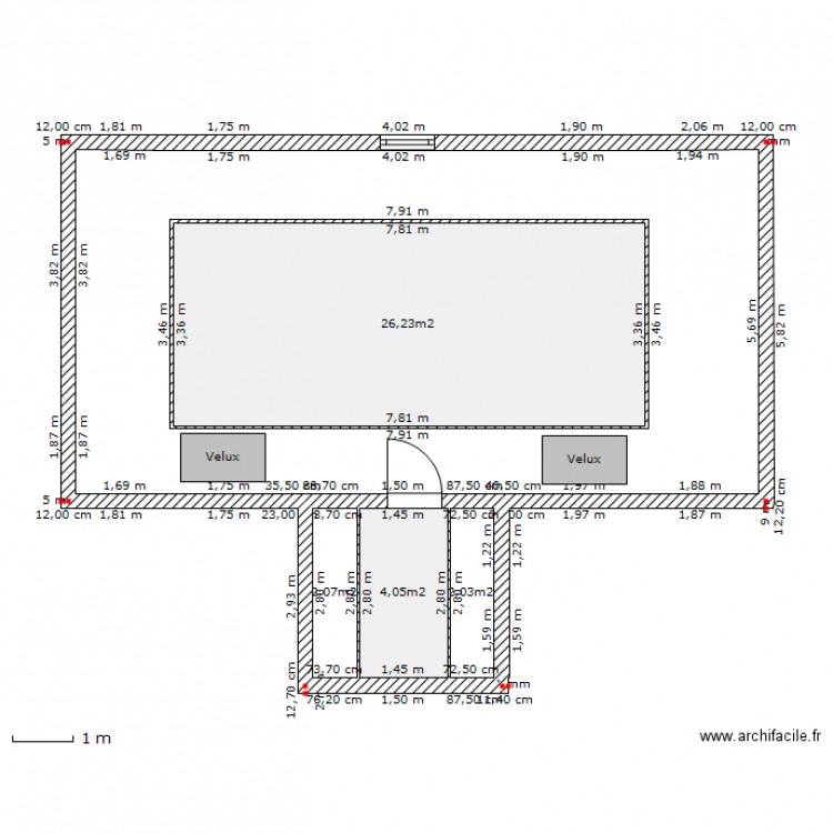 2er étage. Plan de 0 pièce et 0 m2