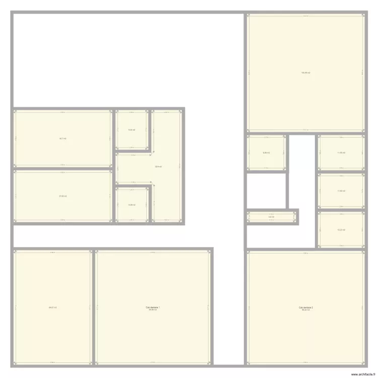 Garage Renault. Plan de 