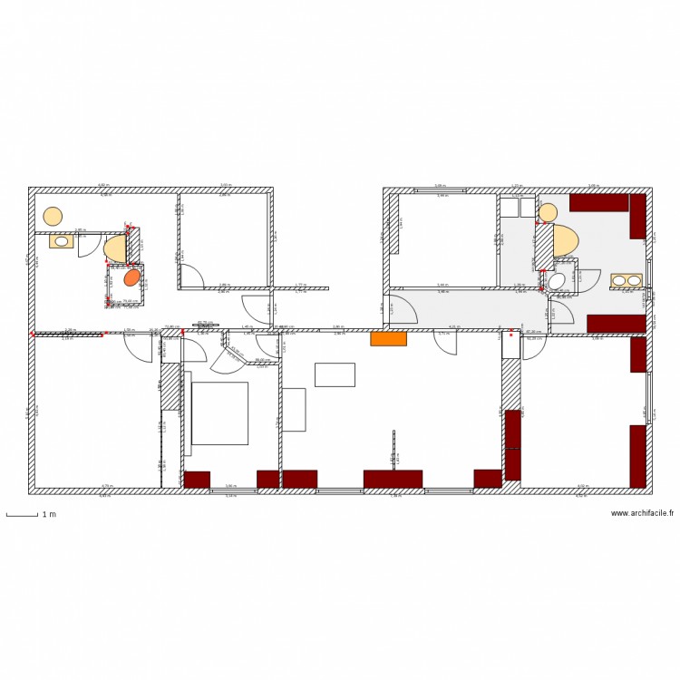 st malo v2. Plan de 0 pièce et 0 m2