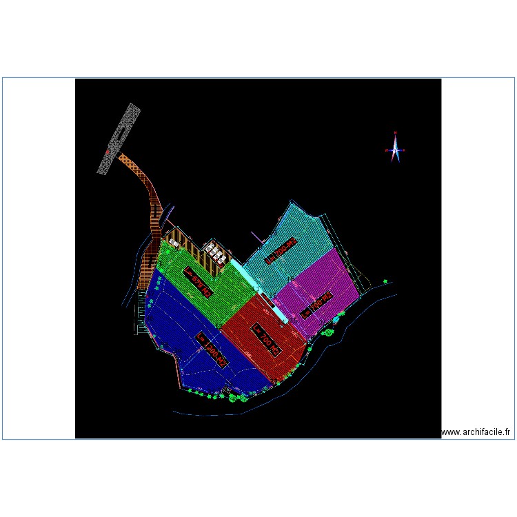 parking kedungu. Plan de 0 pièce et 0 m2