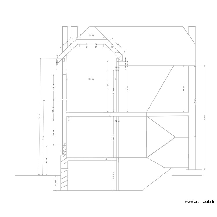 OasisSudCoupe2. Plan de 28 pièces et 55 m2