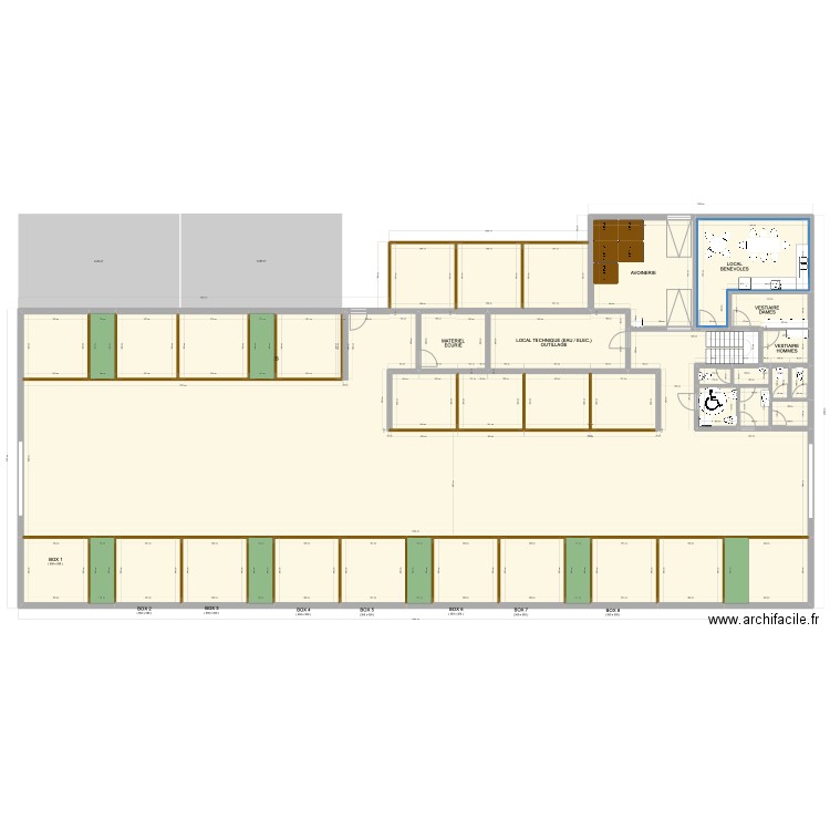 4BLZ(NEW) 24-02 (3). Plan de 38 pièces et 720 m2