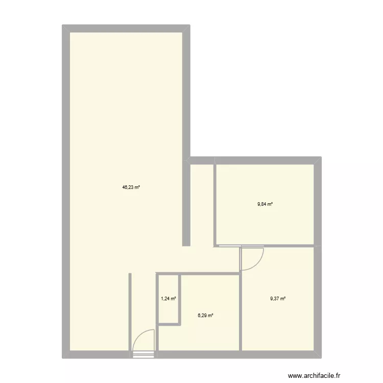 st r3. Plan de 5 et 73 m² st r3. Plan de 5 et 73 m²
