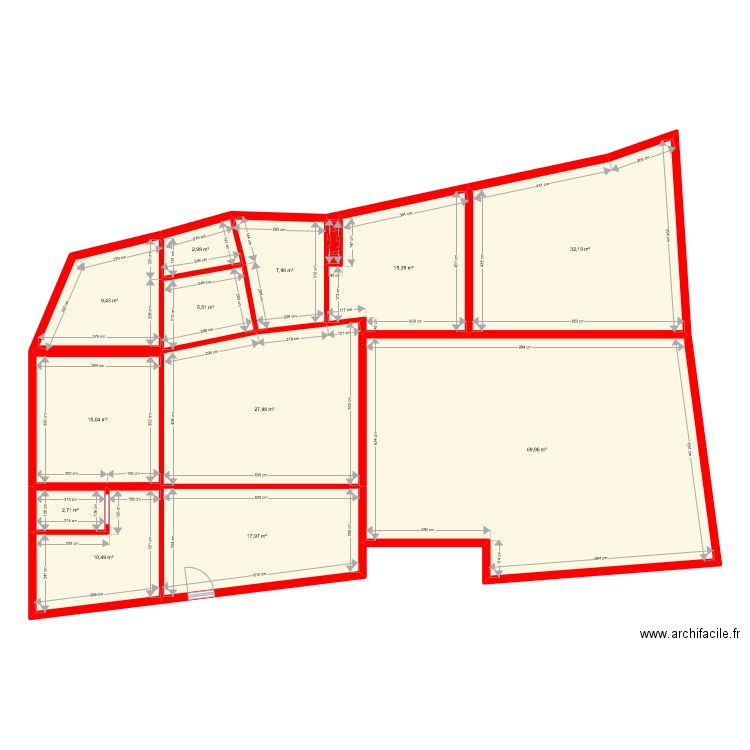 bi 11569 RDC bis. Plan de 0 pièce et 0 m2