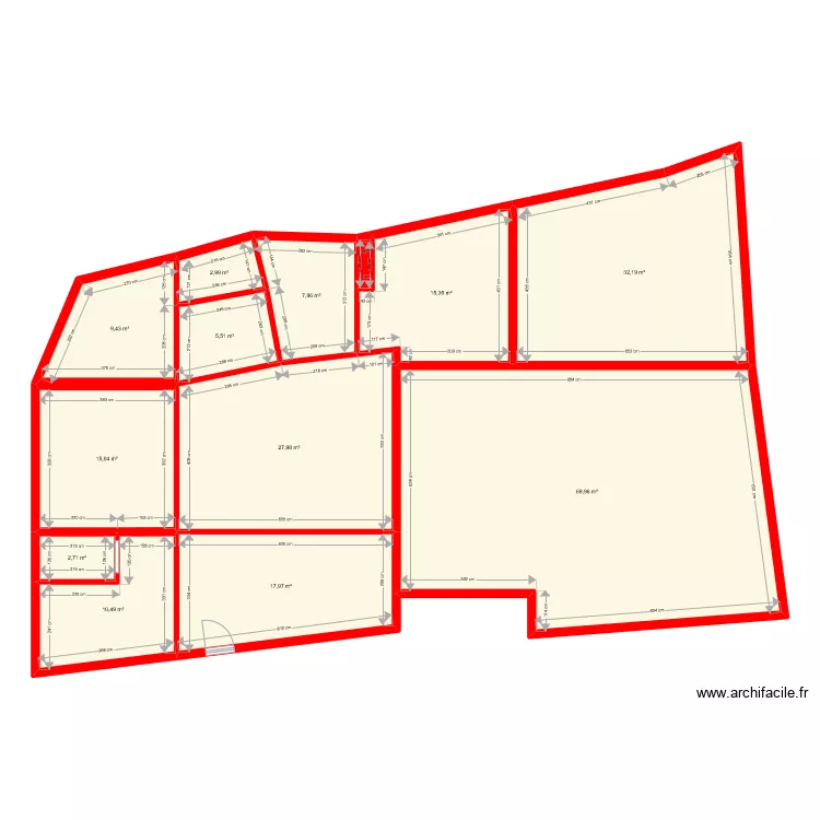 bi 11569 RDC bis. Plan de bi 11569 RDC bis. Plan de