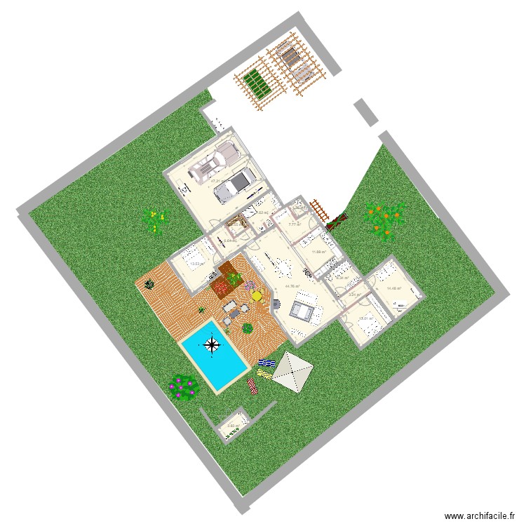 Tipi5. Plan de 0 pièce et 0 m2