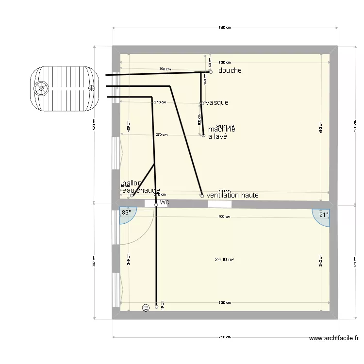 &eacute;vacuation  2 . Plan de 