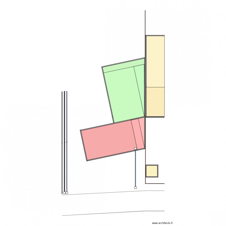 Plan de masse. Plan de 0 pièce et 0 m2