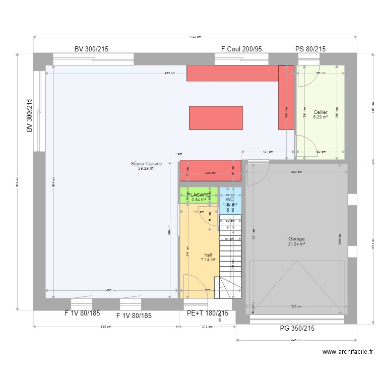 BAK . Plan de 0 pièce et 0 m2