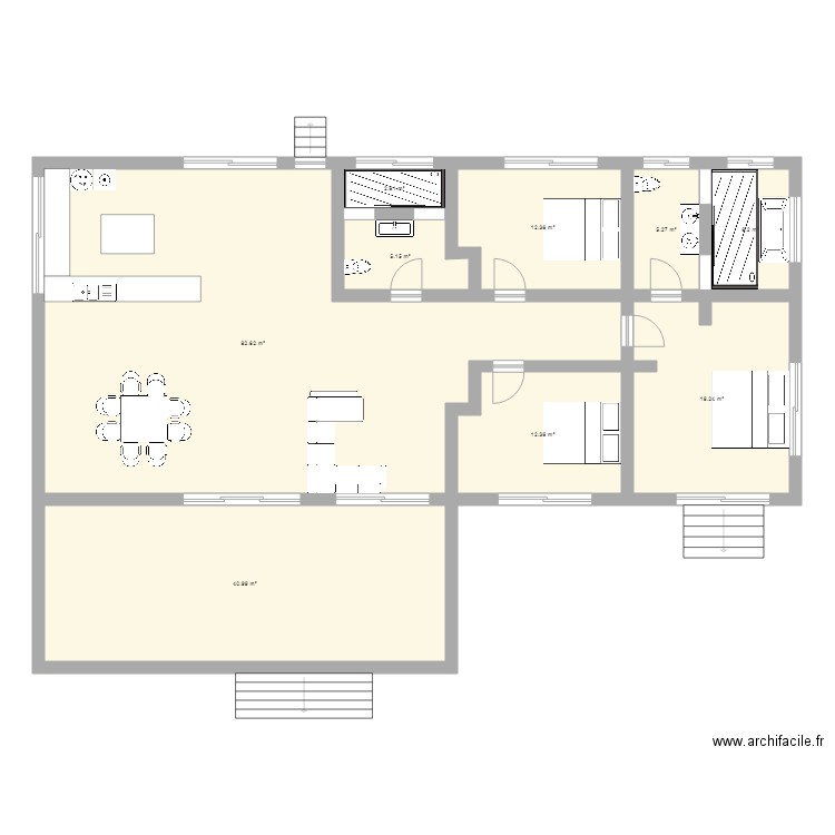 Home sweet home raiatea 3. Plan de 0 pièce et 0 m2