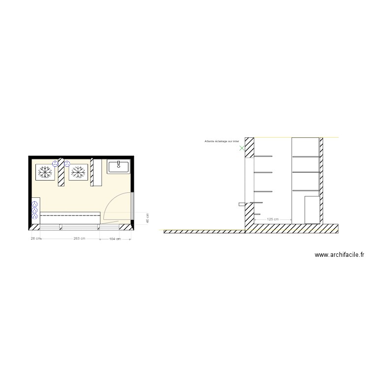 DISPATCH OFFICE. Plan de 1 pièce et 7 m2