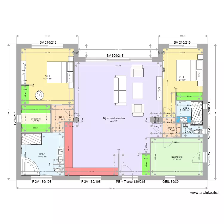 SINAEVE VAN ACKER. Plan de 